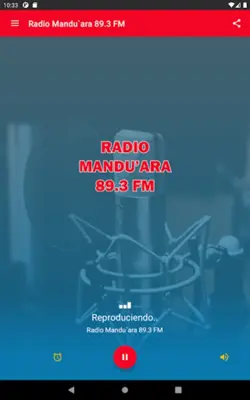 Radio Mandu'ara 89.3 FM android App screenshot 1